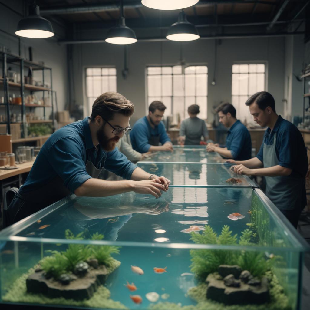 Разработка и производство индивидуальных аквариумов - изображение 2